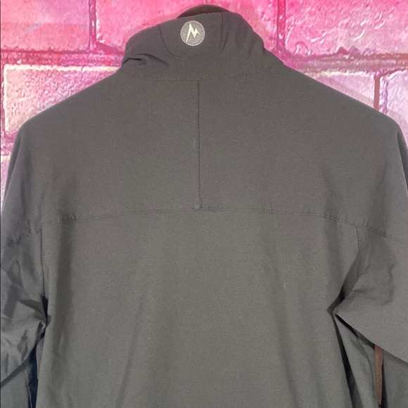Marmot Softshell Jacket S Black Hiking Outdoor Full Zip Lightweight Windbreaker - Picture 6 of 12